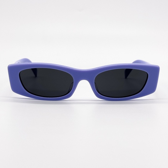 NEW CELINE CL40245U 78A PURPLE GREY SQUARE WOMEN SUNGLASSES CELINE - Picture 6 of 11